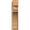 Ekena Millwork Merced Block Rough Sawn Outlooker, Western Red Cedar, 8"W x 26"D x 34"H OUT08X26X34MRC05RWR - alternate 2